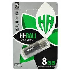 Флешка USB 8GB Hi-Rali Corsair Series Нефрит (HI-8GBCORNF)