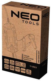 Інтелектуальний зарядний пристрій NEO Tools 11-893