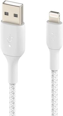 Кабель Belkin USB-A - Lightning 1m White (CAA002BT1MWH)