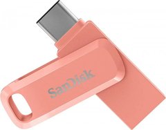 Флешка SanDisk USB 3.1 Ultra Dual Go Type-C 128Gb Peach (SDDDC3-128G-G46PC)
