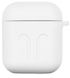 Чехол 2Е для Apple AirPods Pure Color Silicone Imprint (1.5mm) White (2E-AIR-PODS-IBSI-1.5-WT)