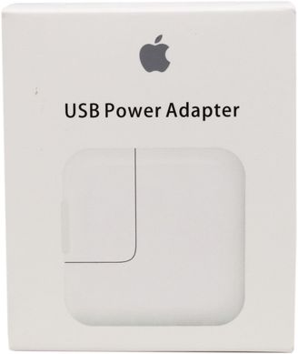 Сетевое зарядное устройство Apple 12W USB (ARM43385) (MD836) (HC)