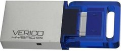 Флешка Verico 8 GB Hybrid Mini Blue VP57-08GBV1G