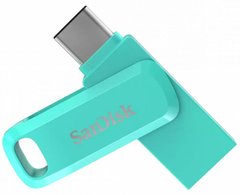 Флешка SanDisk USB 3.1 Ultra Dual Go Type-C 64Gb Green (SDDDC3-064G-G46G)
