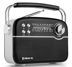 Портативний радіоприймач REAL-EL X-545 Black