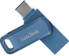 Флешка SanDisk USB 3.1 Ultra Dual Go Type-C 64Gb Navy Blue (SDDDC3-064G-G46NB)