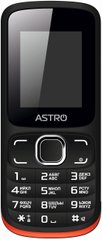 Мобильный телефон ASTRO A177 Black-Red
