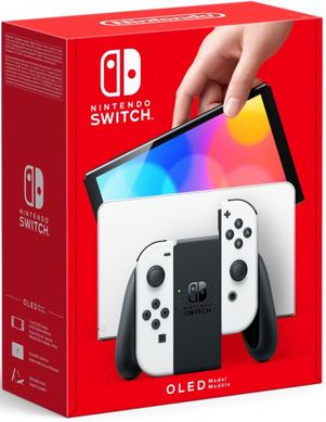 Игровая консоль Nintendo Switch OLED Біла (045496453435)