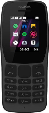 Мобільний телефон Nokia 110 DS 2019 Black (16NKLB01A07)