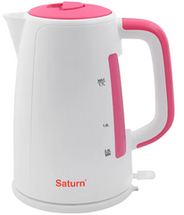 Электрочайник Saturn ST-EK8435U White/Pink