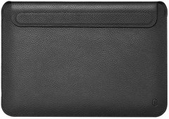 Чехол WIWU Genuine Leather Laptop Sleeve MacBook 16 Black
