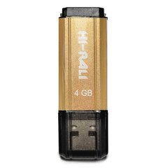 Флешка Hi-Rali 4GB Stark Series Gold (HI-4GBSTGD)