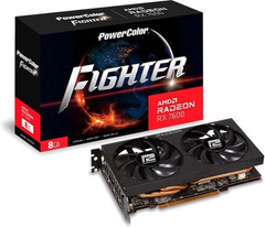 Видеокарта PowerColor Radeon RX 7600 8 GB Fighter (RX 7600 8G-F)