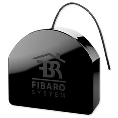 Розумне реле FIBARO Double Smart Module Z-Wave Black (FGS-224)
