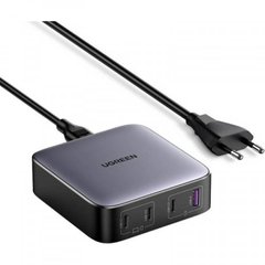 Зарядное устройство Ugreen CD328 4xUSB 100W GaN (3хUSB-C+USB-A) Nexode Series черный