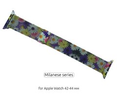 Ремінець ArmorStandart Apple Milanese Loop Band for Apple Watch 42mm/44mm Flowers Daisy