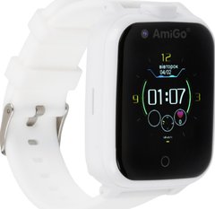 Детские смарт часы AmiGo GO006 GPS 4G WIFI White