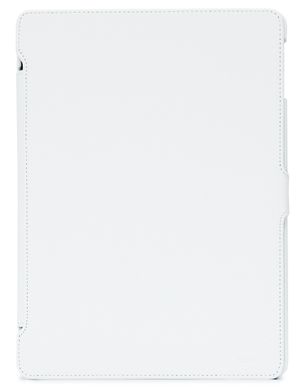 Kuboq PU Leather Case Slim Cut for Apple iPad Air (Cross Pattern White) (KQAPIPDASCWECP)