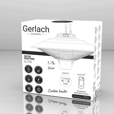 Інфрачервоний обігрівач Gerlach GL 7735
