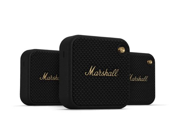 Портативна акустика Marshall Portable Speaker Willen Black and Brass (1006059)
