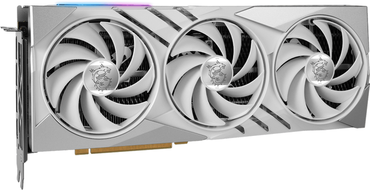 Відеокарта MSI GeForce RTX 4060 Ti GAMING X SLIM WHITE 16G