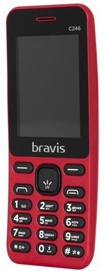 Мобильный телефон Bravis C246 Fruit Dual Sim Red