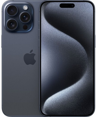 Смартфон Apple iPhone 15 Pro 256 GB Blue Titanium (MTV63) (Open Box)