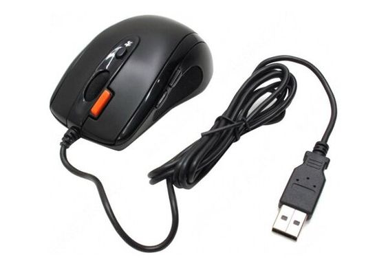 Мышь A4Tech N-70FX-1 Black USB V-Track