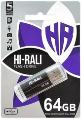 Флешка Hi-Rali 64GB Corsair Series Black (HI-64GBCORBK)