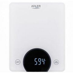 Весы кухонные Adler AD 3173 white