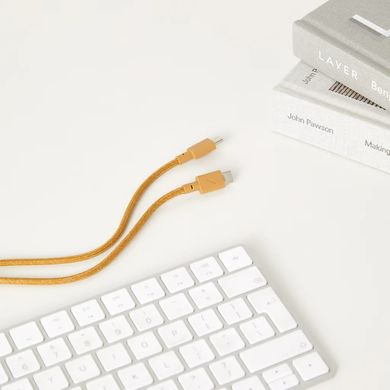 Кабель Native Union Belt Cable USB-C to USB-C Kraft (1.2 m) (BELT-C-KFT-2-NP)