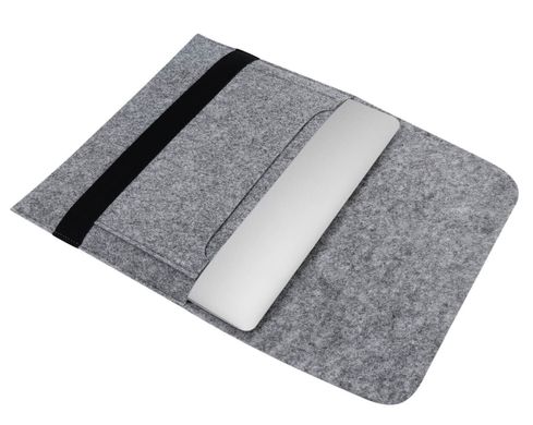 Чохол для ноутбука Gmakin для MacBook Air/Pro 13.3'' Black/Grey (GM15)