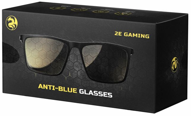 Окуляри комп'ютерні 2Е Gaming Anti-blue Glasses Black/Blue (2E-GLS310BB)