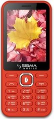 Мобільний телефон Sigma mobile X-Style 31 Power Red