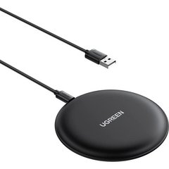 Беспроводное зарядное устройство Ugreen CD186 Wireless Charging Pad (15 W) Черный