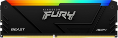 Оперативна пам'ять Kingston FURY Beast RGB DDR4 3600MHz 8GB (KF436C17BB2A/8)