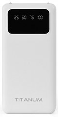 Універсальна мобільна батарея 30000mAh TITANUM OL03 White (TPB-OL03-W)