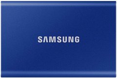SSD-накопичувач 500GB USB 3.2 Gen 2 Samsung T7 Indigo Blue (MU-PC500H/WW)