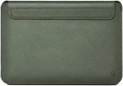 Чехол WIWU Genuine Leather Laptop Sleeve MacBook 16.2 Forest Green