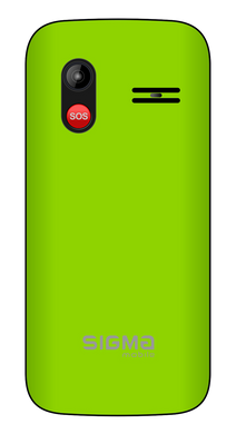 Мобільний телефон Sigma mobile Comfort 50 HIT 2020 Green