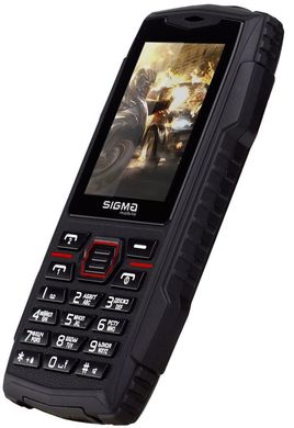 Мобильный телефон Sigma mobile X-TREME AZ68 Black-red