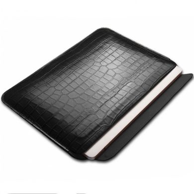 Чехол WIWU Skin Croco Geniunie Leather Sleeve MacBook 14.2 Black