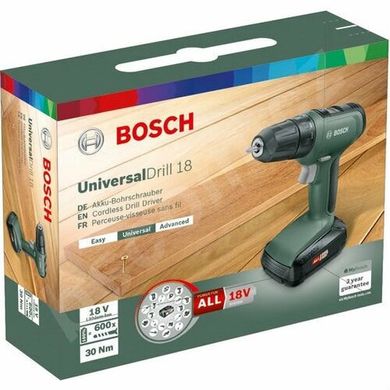 Дрель Bosch UniversalDrill 1 акк (0.603.9C8.001)