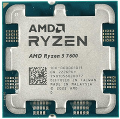 Процессор AMD Ryzen 5 7600 Tray (100-100001015)