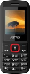 Мобильный телефон ASTRO A170 Black/Red