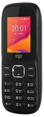 Мобільний телефон Ergo F180 Start black