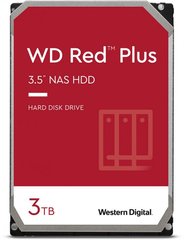 Внутренний жесткий диск Western Digital Red Plus 3TB 5400rpm 128МB WD30EFZX 3.5 SATA III