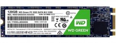 Накопитель WD Green SSD 120GB M.2 2280 SATAIII 3D NAND (TLC) (WDS120G2G0B)