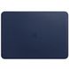 Чохол Apple Leather Sleeve для MacBook Pro 15" (USB-C) Midnight Blue (MRQU2)