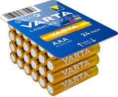 Батарейка Varta Longlife AAA BLI 24 Alkaline (04103301124)